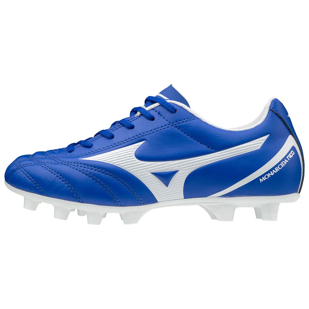 Scarpe Calcio Mizuno Monarcida Neo Select Donna - Blu/Bianche - 58179-UZXI